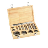 12 Piece 1/8-1'' NPT Taper Pipe Tap & Hex Die Set