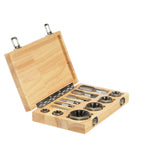 12 Piece 1/8-1'' NPT Taper Pipe Tap & Hex Die Set