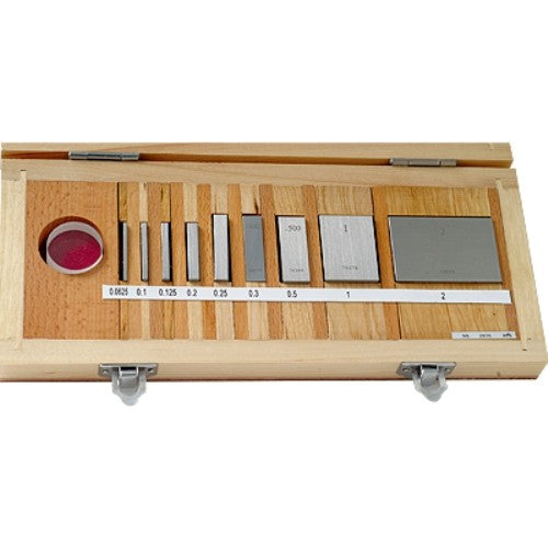 10 Piece Grade0 Micrometer Checking Gage Block Set