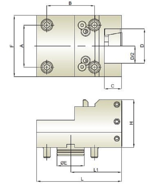 BMT40 Face and OD Tool Holder | Mori Seiki NZ - Hold Well