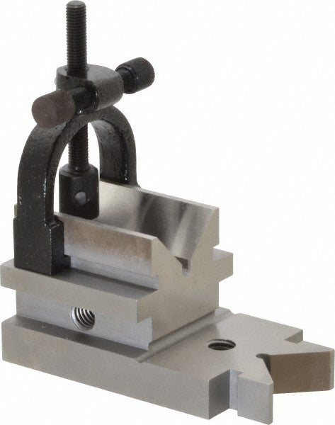 1-5/16'' Capacity Toolmaker's V-Block With Clamp