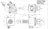 AXIAL LIVE TOOL HOLDER VDI30 DIN1809 THB-A04-30H