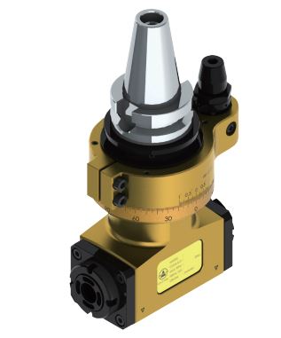 CAT40 ER25 90° Double Angle Head - AHL-CAT40-H1.65