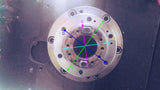 Bottom of spindle view