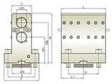 BMT60 Static Boring Bar Tool Holder T2 - Mori Seiki THL-MNL-T2-6031.7580 - Cnc Tool Solutions